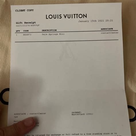 louis vuitton gift receipt|Louis Vuitton order cancelled.